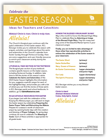 Easter2023_CelebrateEaster_IdeasforTeachersCatechists.png